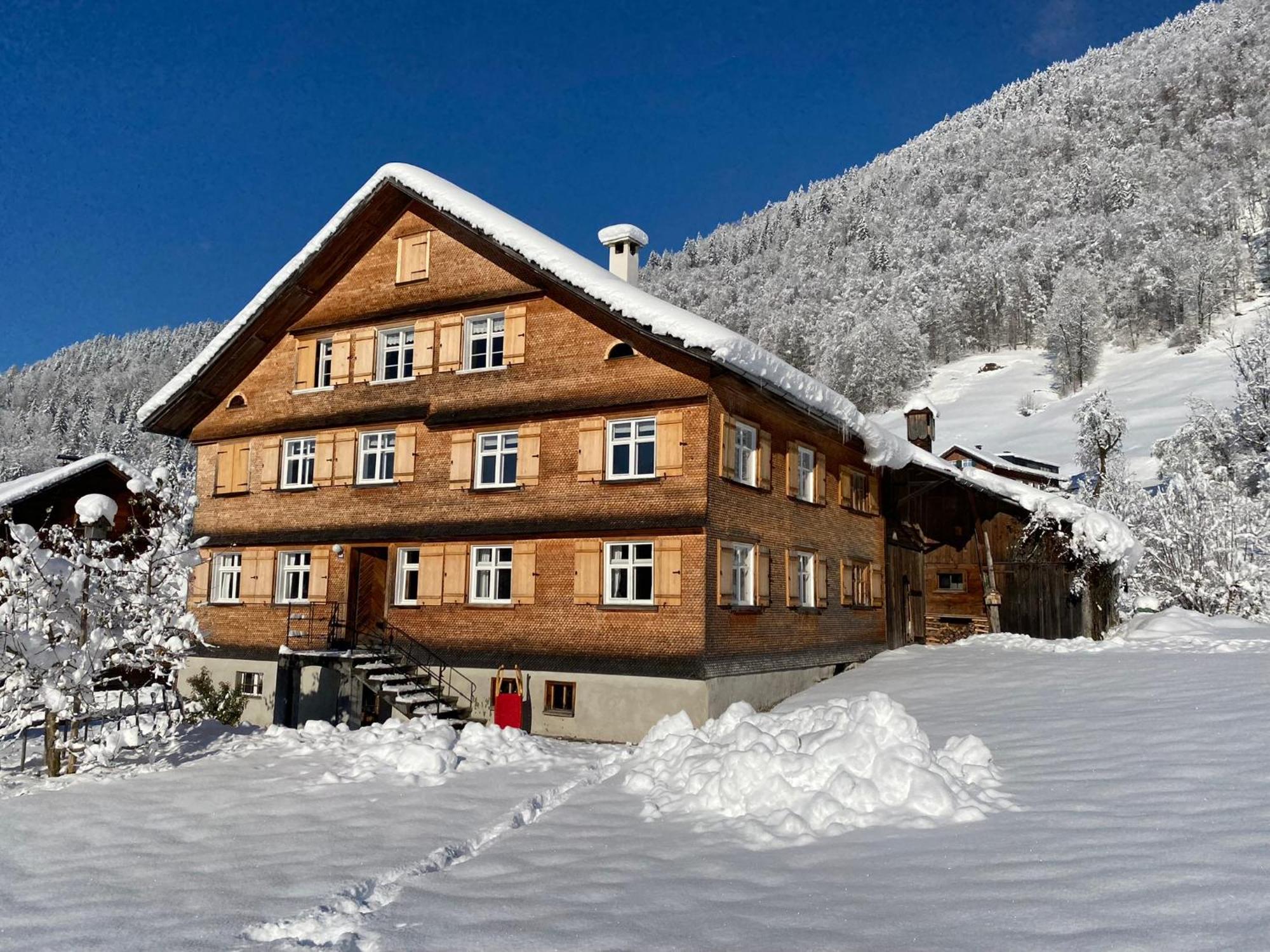 Bregenzerwaelderhaus Ambros Villa Bezau Exterior foto